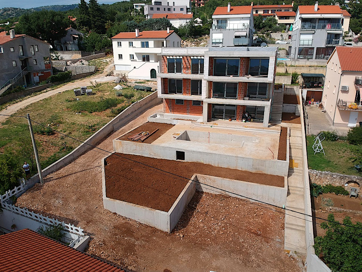 Izgradnja obiteljske kuće u Kostreni